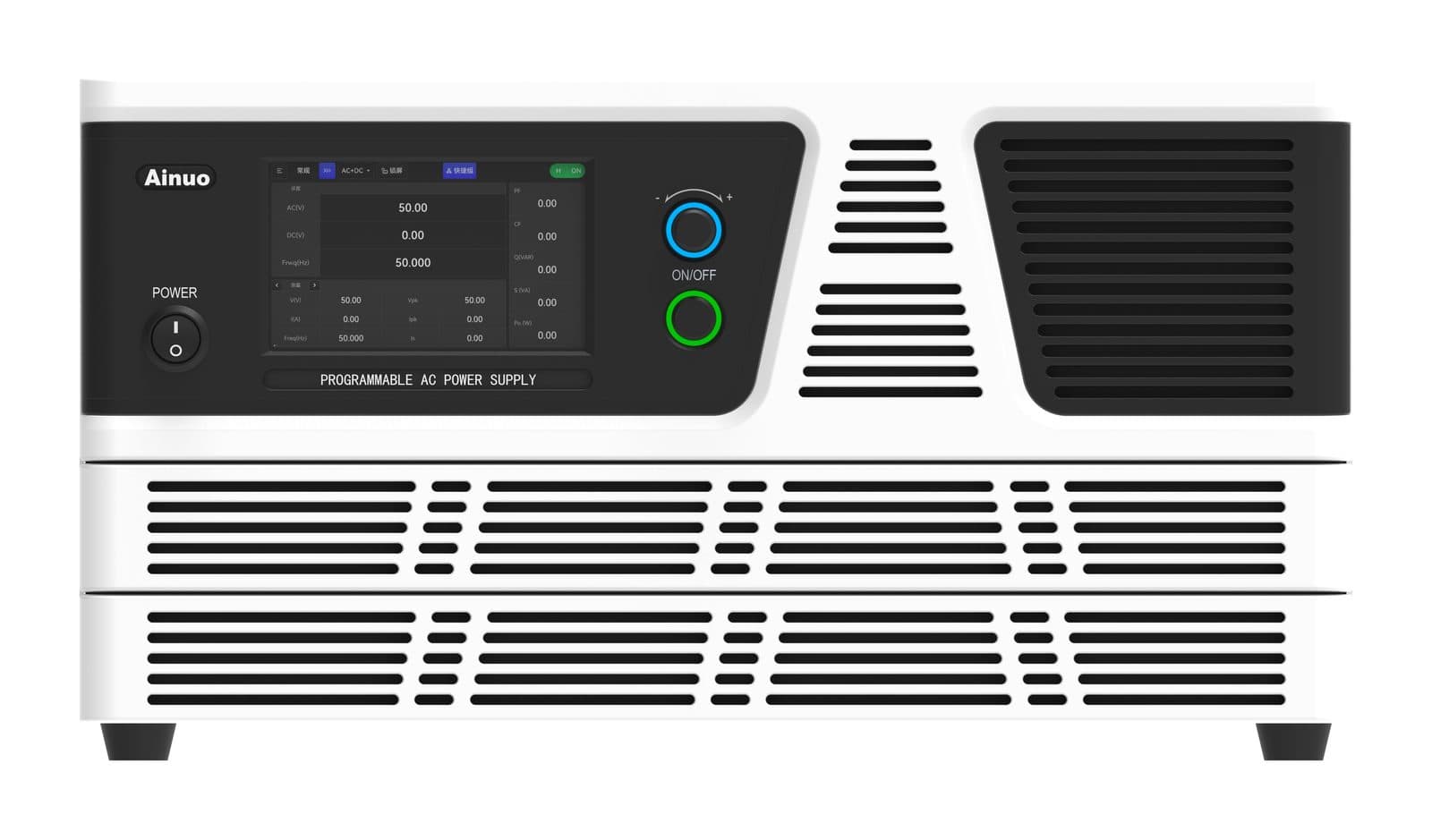 Ainuo AN61506S-350(F) AC test source, front panel