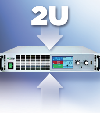 Intepro's 3kw DC power source offers high end features in low profile unit