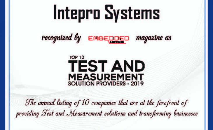 Top 10 Test and Measurement Solution Provider