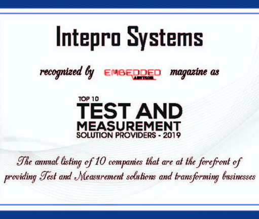 Top 10 Test and Measurement Solution Provider
