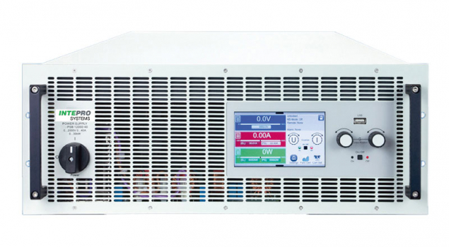 Intepro’s 4U Rack Unit Integrates 30 KW Auto-Ranging DC Supply with Energy-Recovering DC Load