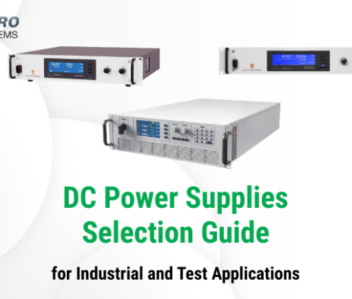 DC Power Supplies: Selection Guide for Industrial and Test Applications
